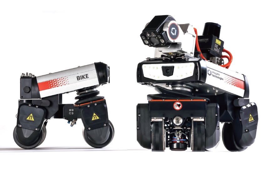 磁吸附爬壁機器人